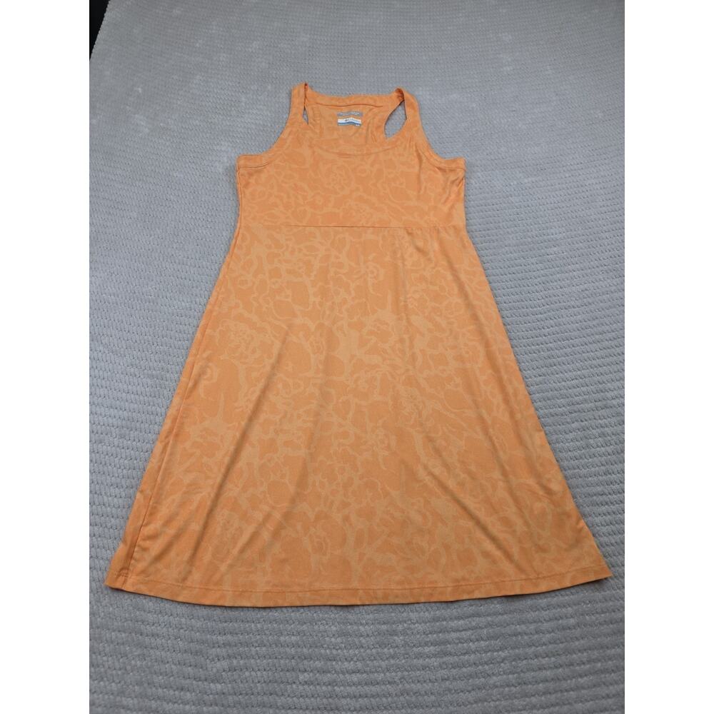 Columbia Dress Womens Medium Omni Freeze Advanced Cooling Orange